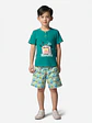 Pijama de menino de calção 