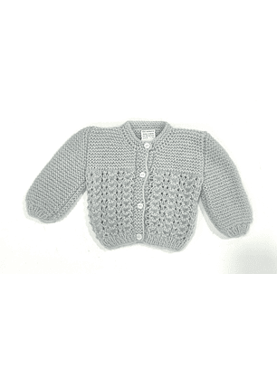 Casaco em malha para recém nascido