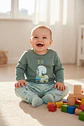 Pijama de bebé “Dino” – 100% Algodão - Thumbnail 1