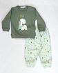 Pijama de bebé “Dino” – 100% Algodão - Thumbnail 4