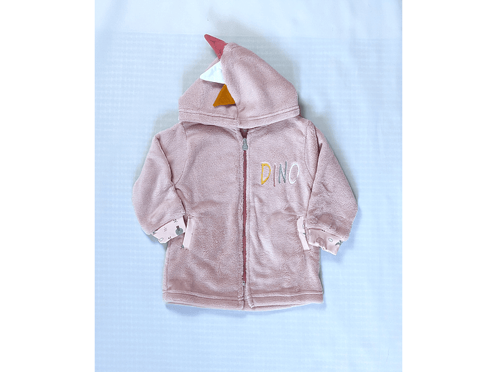 Casaco de bebé com fecho e capuz - 