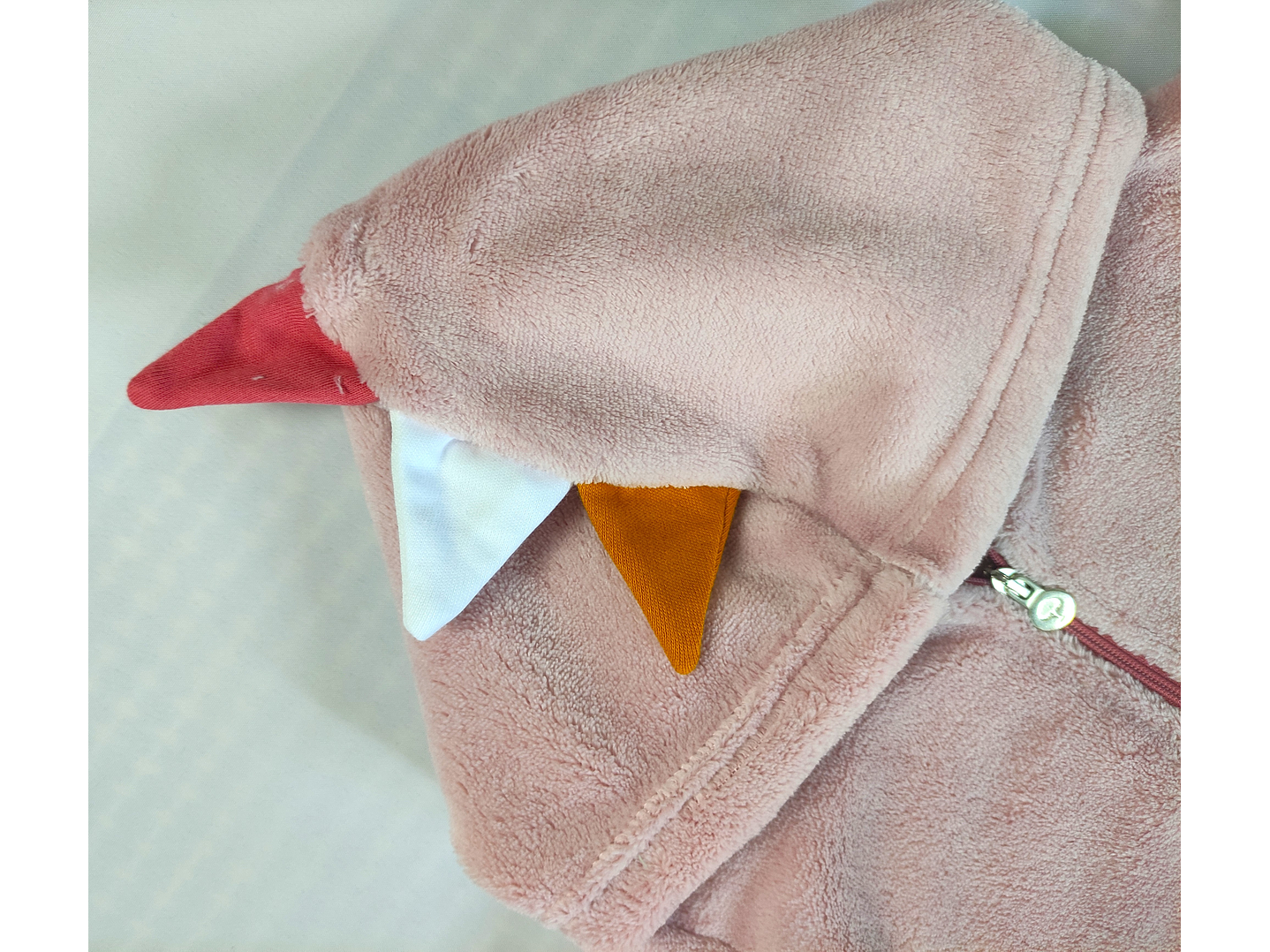 Casaco de bebé com fecho e capuz - 