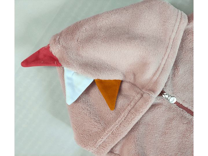 Casaco de bebé com fecho e capuz - 