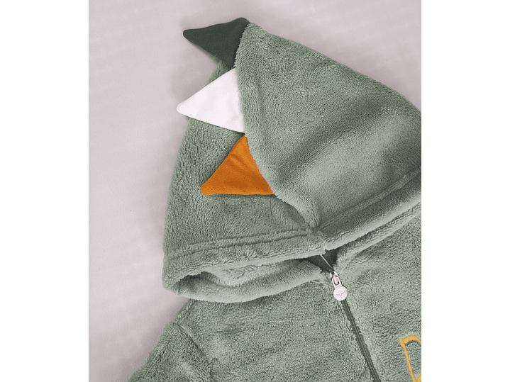 Casaco de bebé com capuz 