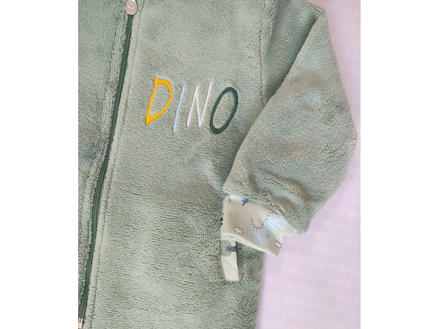 Casaco de bebé com capuz 