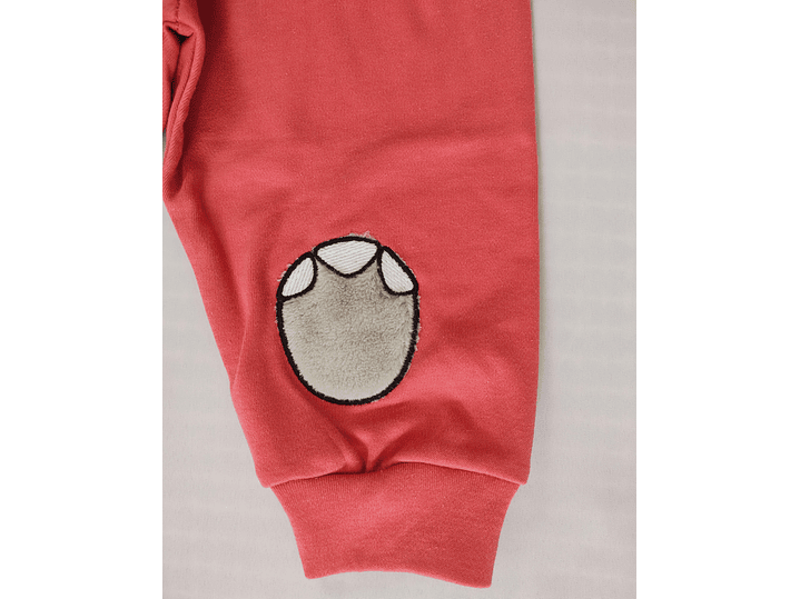 Pijama de bebé “Hipopótamo” – 100% Algodão (felpa cardada) 5