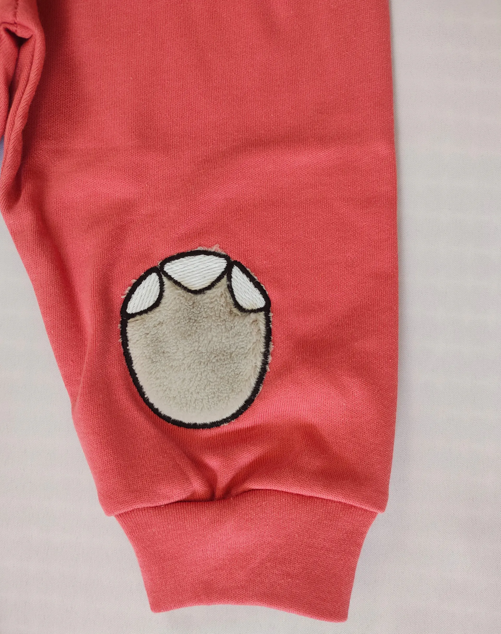 Pijama de bebé “Hipopótamo” – 100% Algodão (com carda) 5