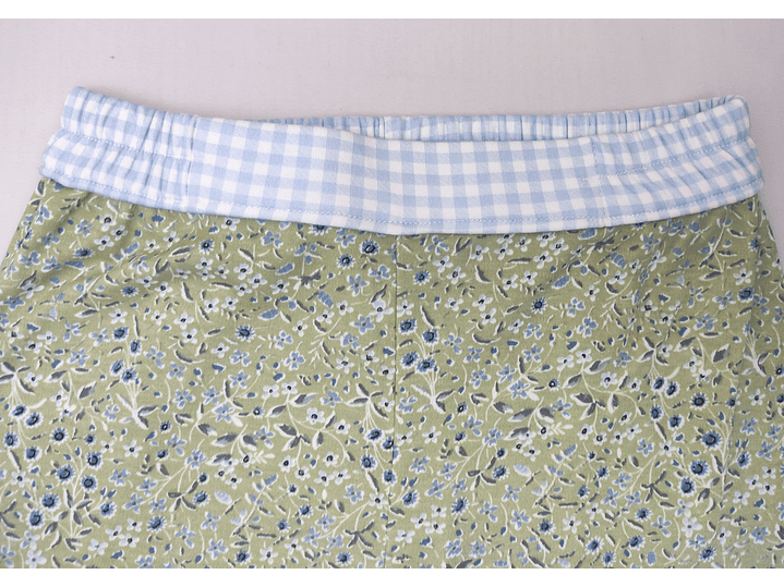 Pijama de mulher em algodão com carda 4