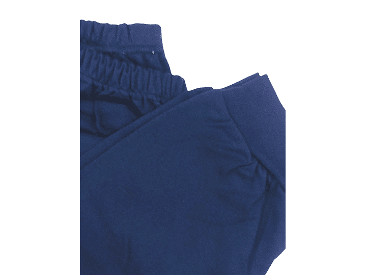 Pijama de homem 100% algodão cardado- azul indigo 3