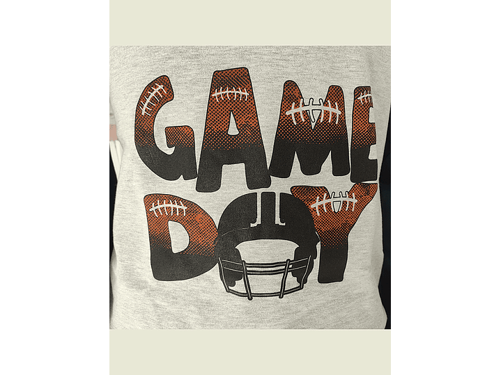 Pijama de homem “Game Day” azul – 100% algodão cardado 2