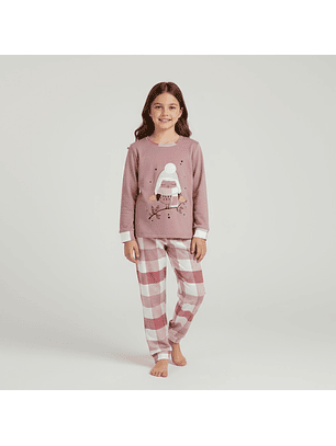 Pijama de criança em algodão -  com venda para os olhos