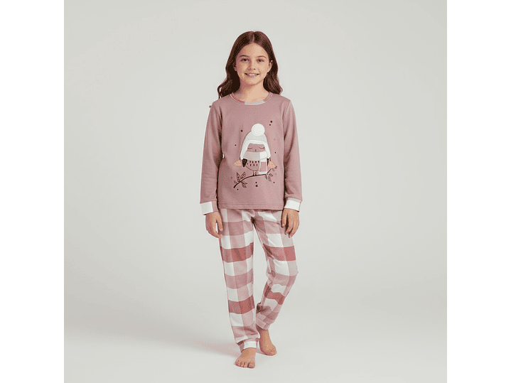 Pijama de criança em algodão -  com venda para os olhos 2