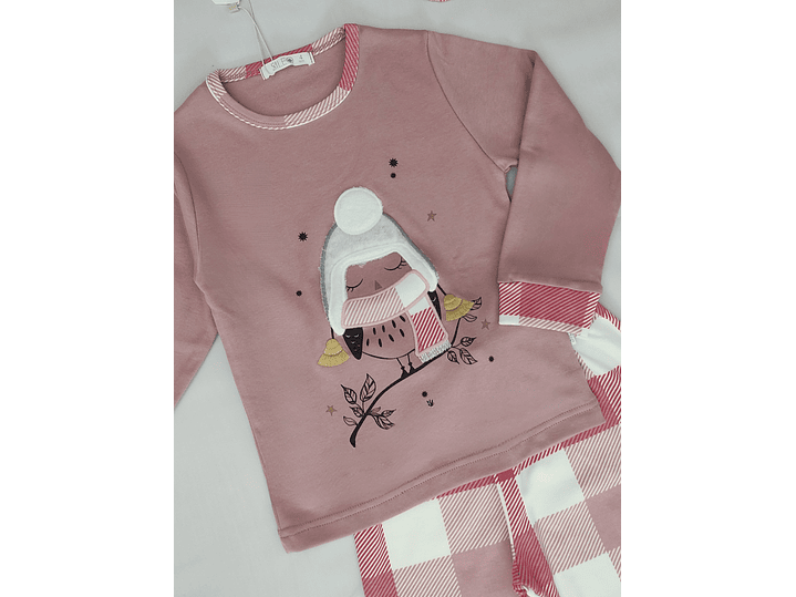 Pijama de criança em algodão -  com venda para os olhos 5