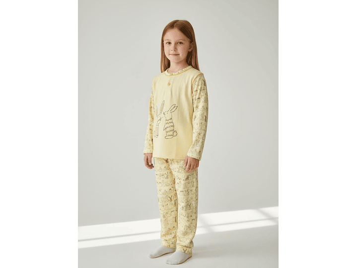 Pijama de criança - coelhinhos 1