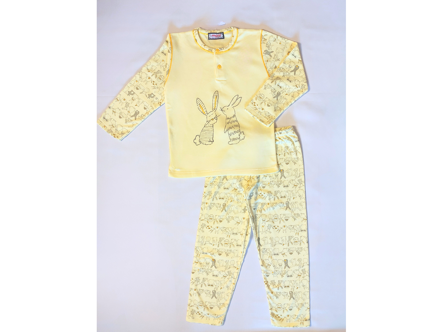 Pijama de criança - coelhinhos 2