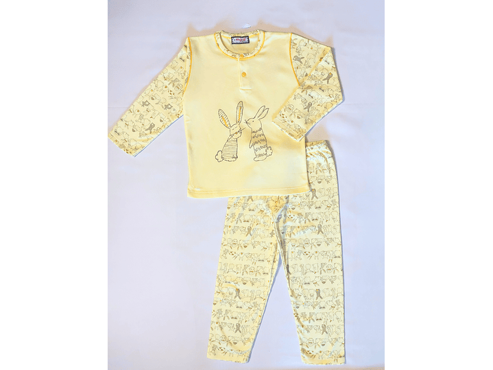Pijama de criança - coelhinhos 2