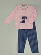 Pijama de criança cardado - cãozinho - Thumbnail 3