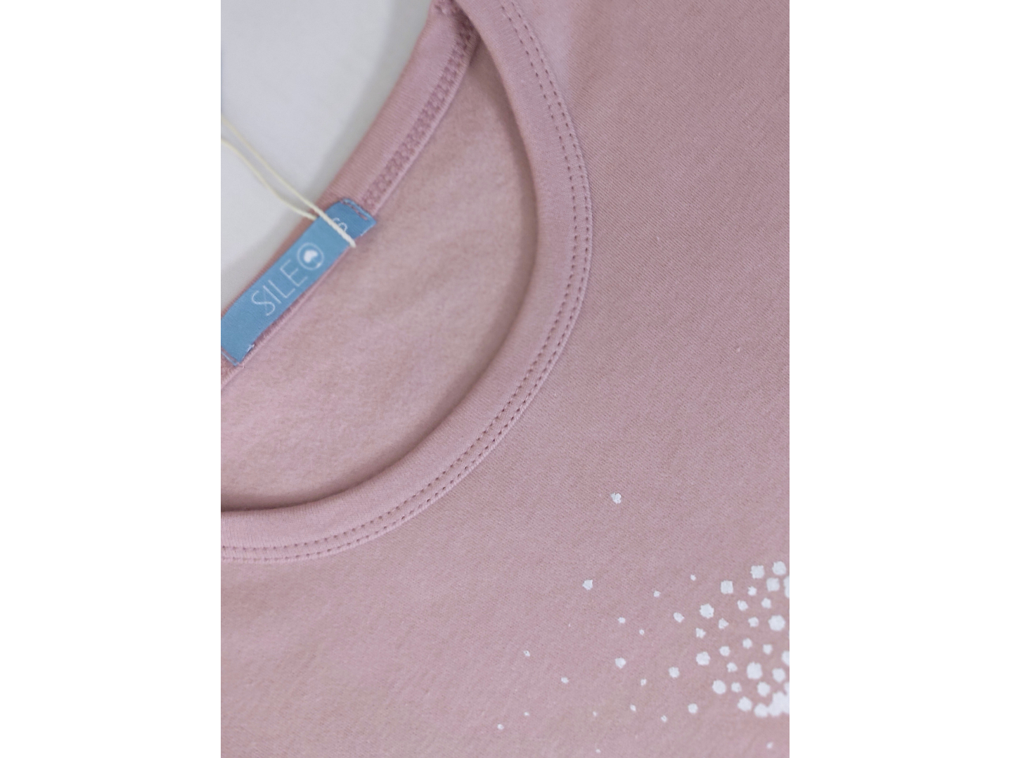 Pijama 100% Algodão Cardado com Estampado de Ouriço (rosa velho) 4