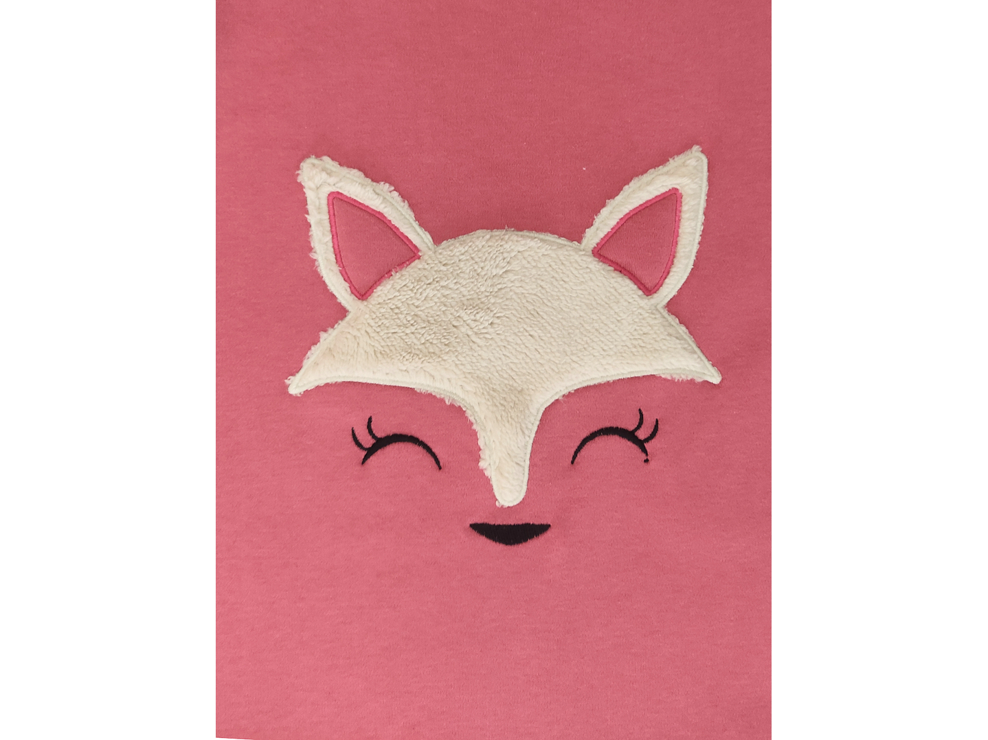 Pijama 100% Algodão Cardado com Bordado de Raposa 2