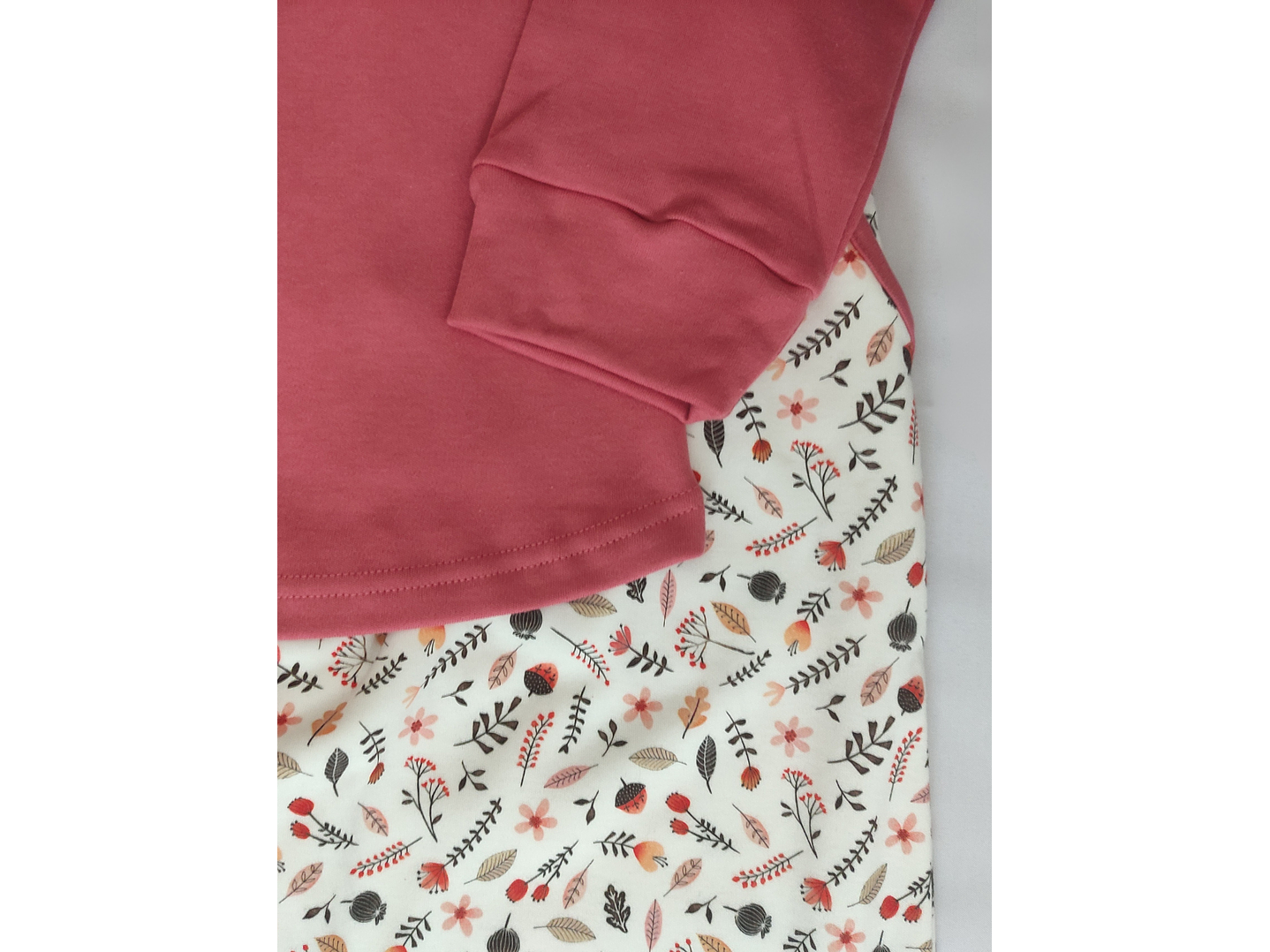 Pijama 100% Algodão Cardado com Bordado de Raposa 4