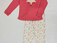 Pijama 100% Algodão Cardado com Bordado de Raposa - Thumbnail 5