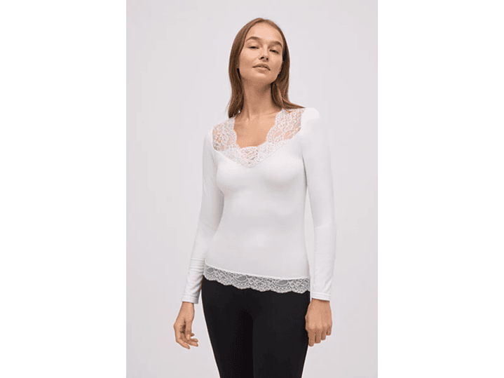 Camisola térmica com renda 1