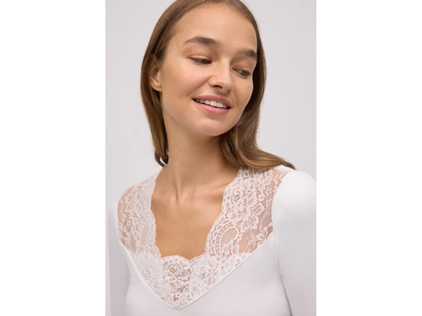 Camisola térmica com renda 4