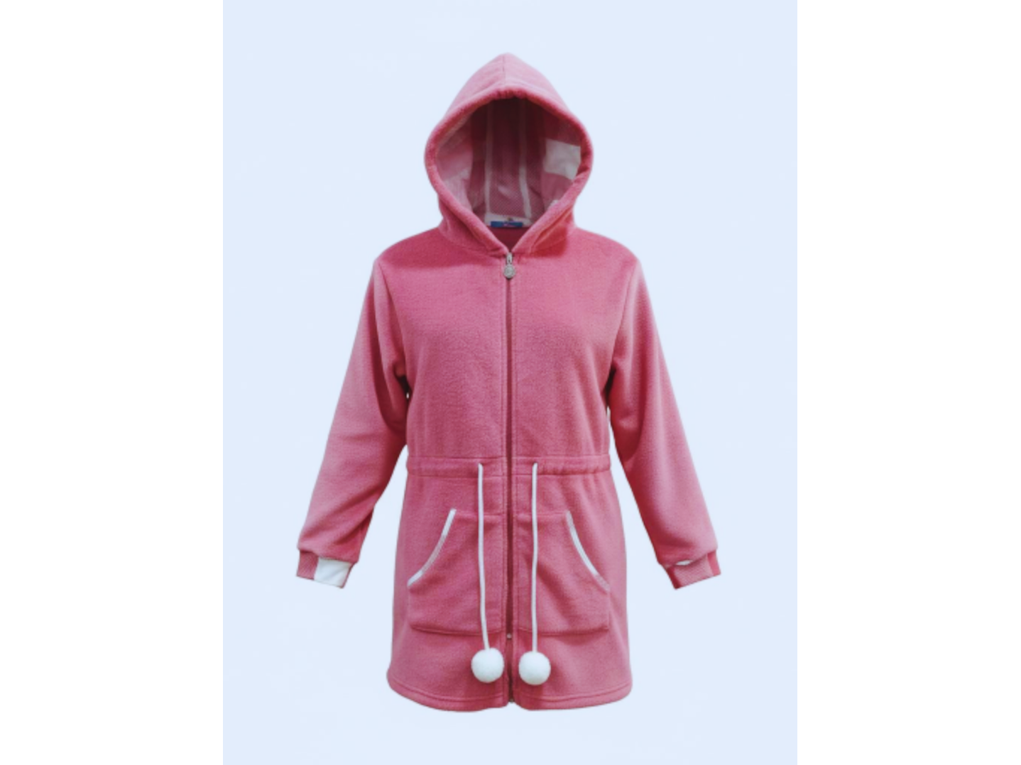 Casaco de mulher com capuz e fecho 2