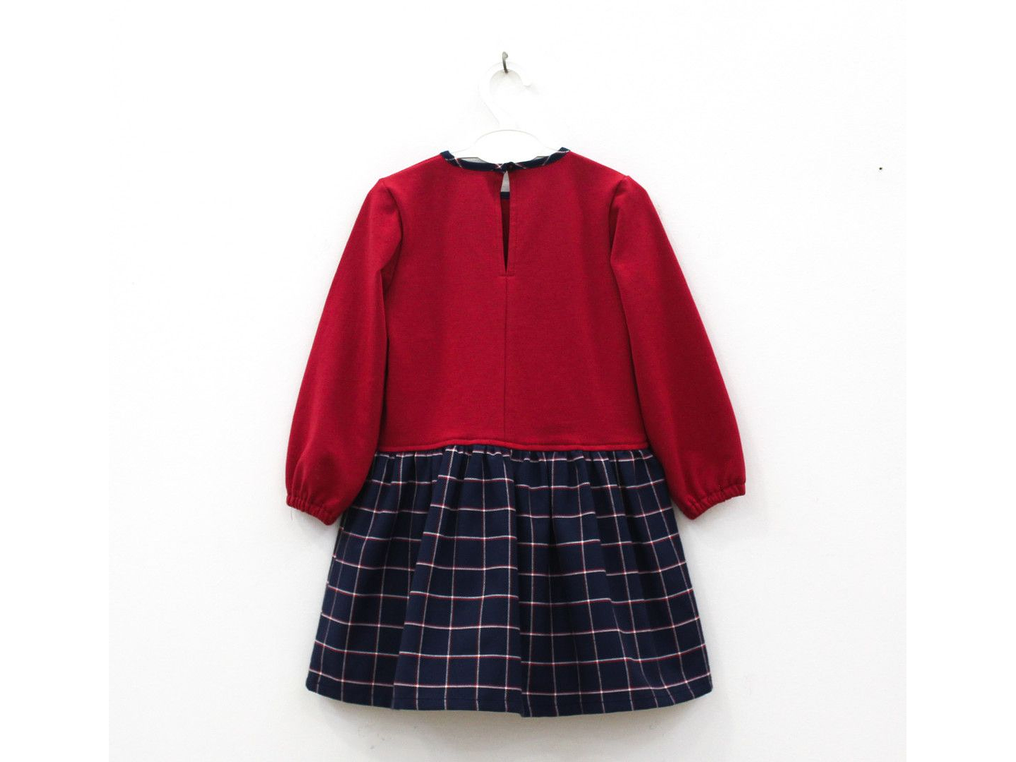 Vestido lacinhos e xadrez 3