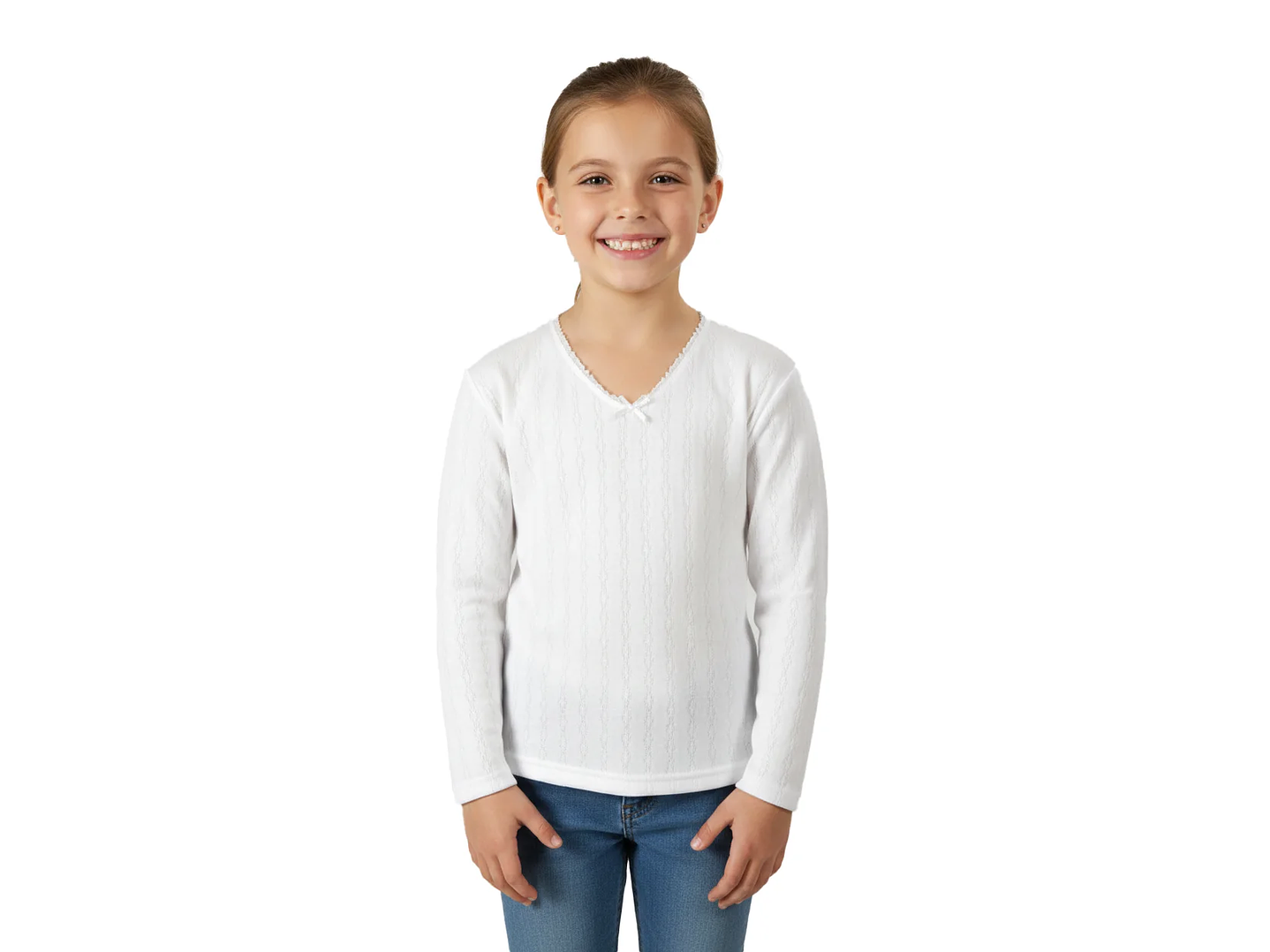 Camisola de interior menina - pack de 2 1