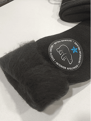 Meia alta térmica efeito polar - Pack de 3