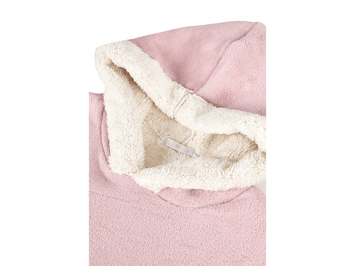 Poncho com capuz e bolsos 3