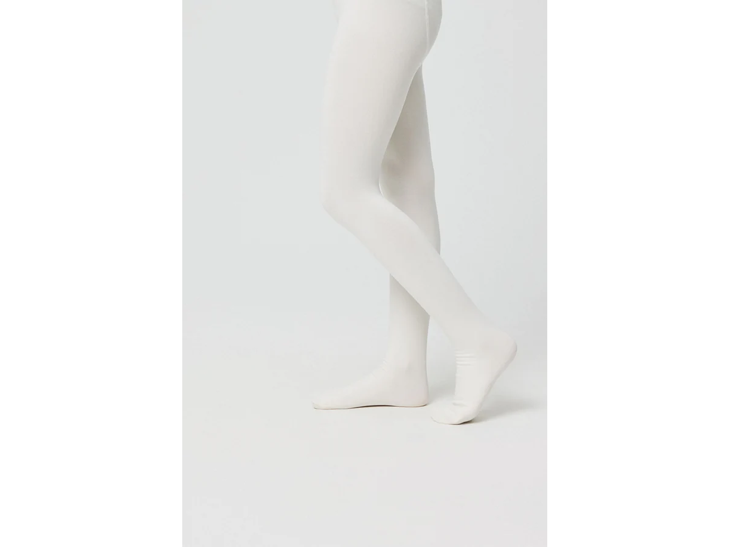 Collant térmica para criança 140DEN - marfim 1