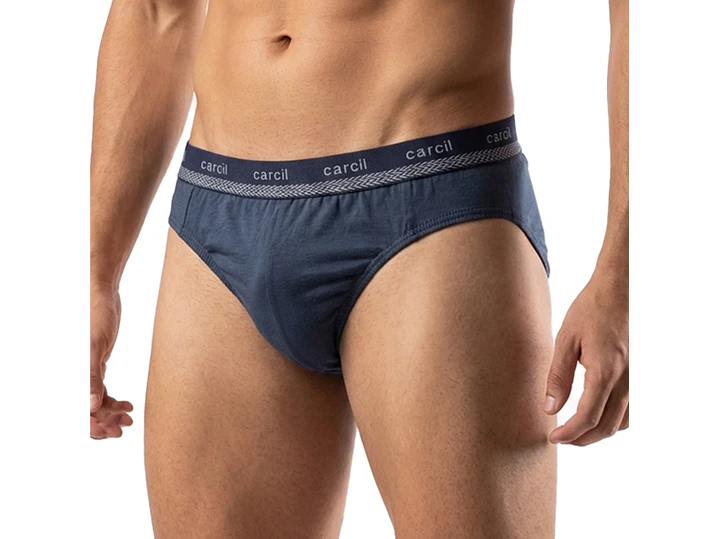 Bikini de homem em algodão - Pack de 3 1