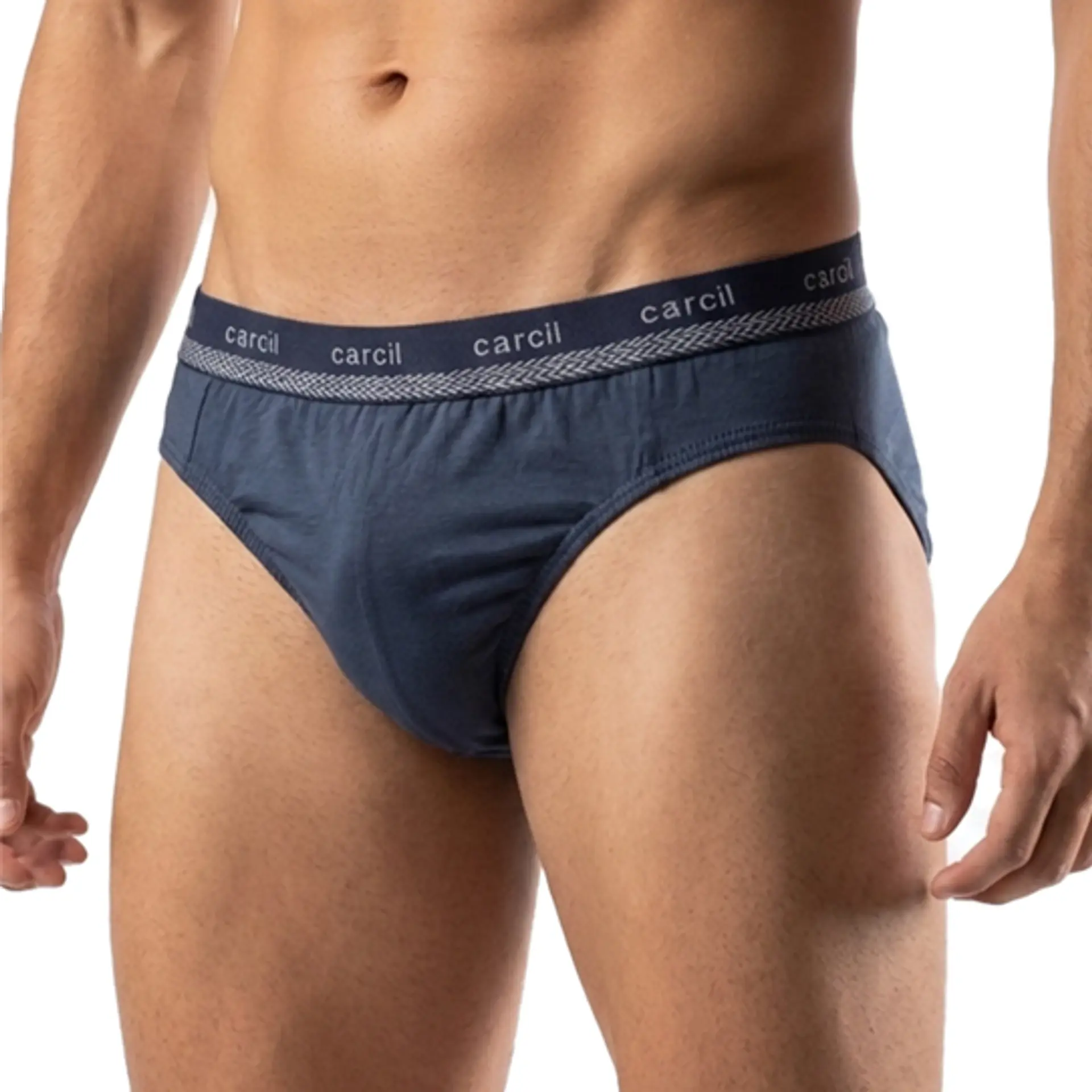 Bikini de homem em algodão - Pack de 3 1