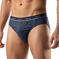 Bikini de homem em algodão - Pack de 3 - Thumbnail 1