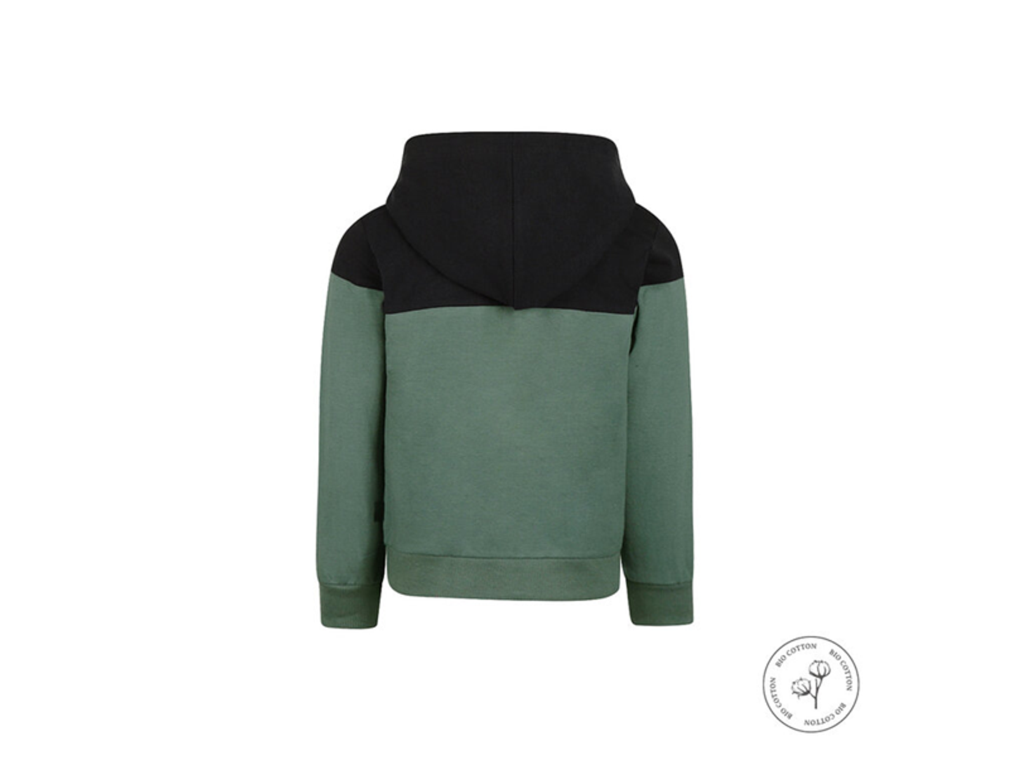 Casaco com capuz em algodão orgânico 3