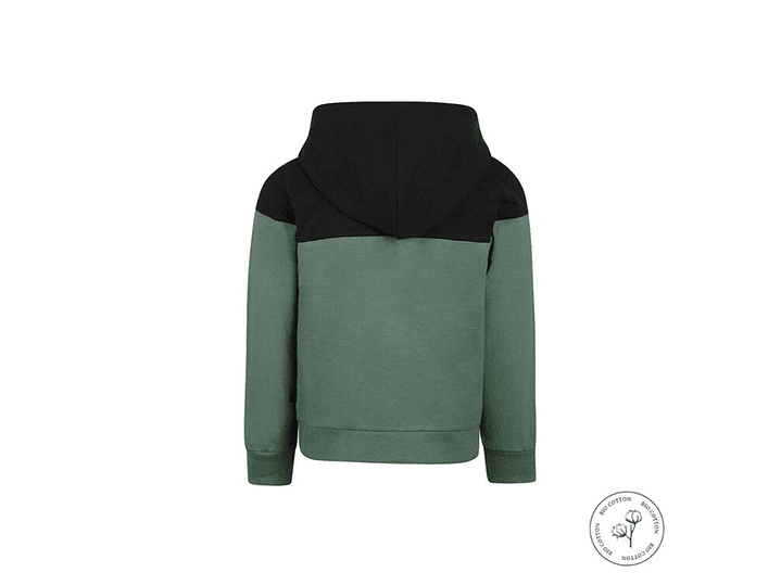 Casaco com capuz em algodão orgânico 3