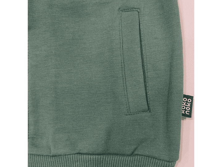 Casaco com capuz em algodão orgânico 4