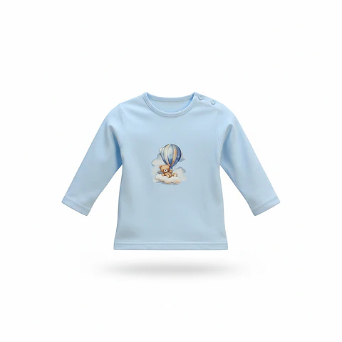 Pijama de Bebé 100% Algodão  – Fabricado em Portugal