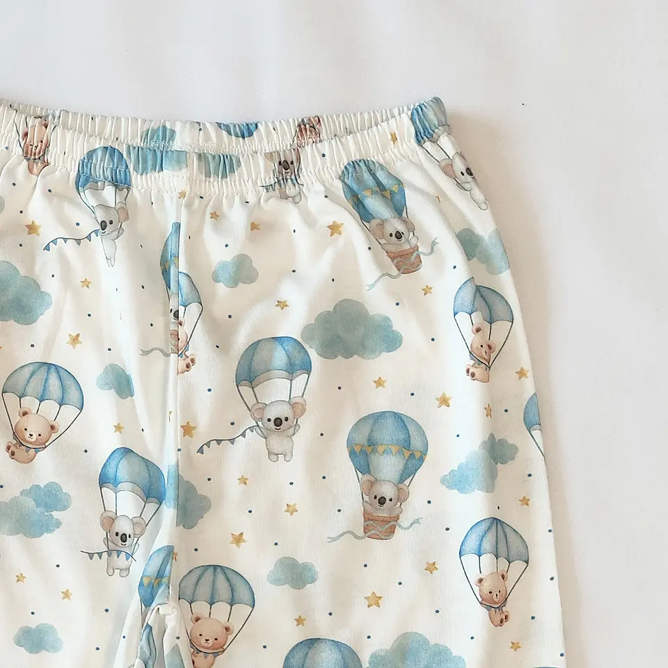 Pijama de Bebé 100% Algodão  – Fabricado em Portugal 3