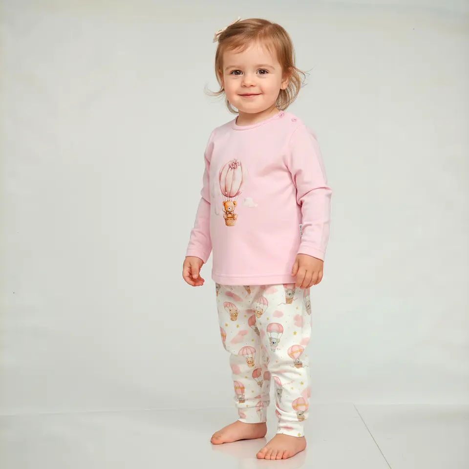 Pijama de Bebé 100% Algodão  – Fabricado em Portugal  1