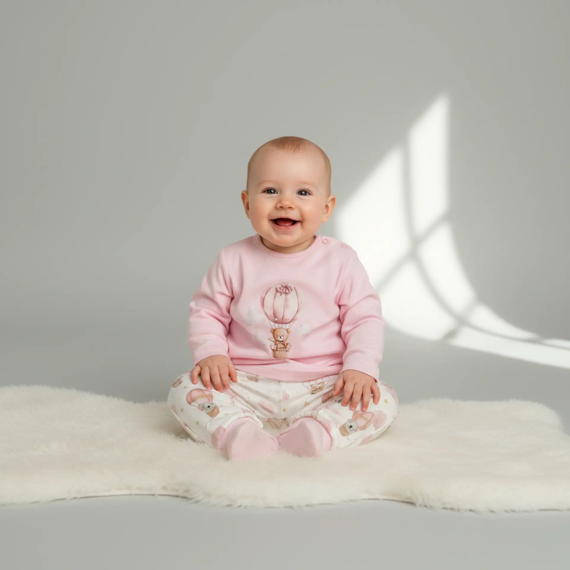 Pijama de Bebé 100% Algodão  – Fabricado em Portugal  2