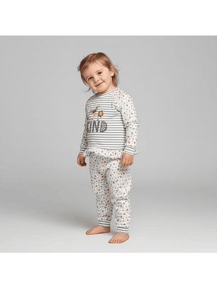 Pijama de bebé 100% algodão 