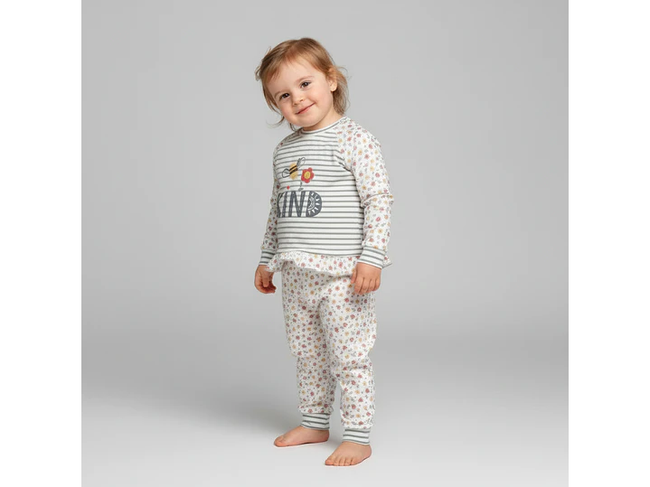 Pijama de bebé 100% algodão  2