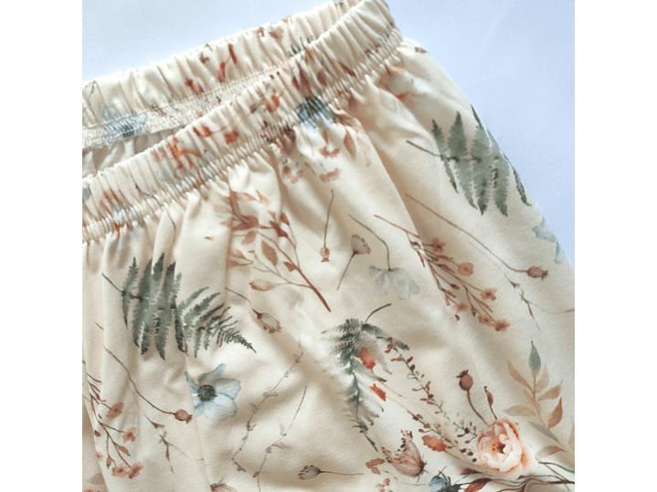 Pijama em algodão - amarelo torrado 5