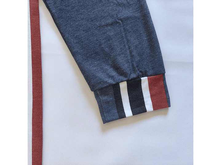 Pijama de homem em algodão - riscas 6