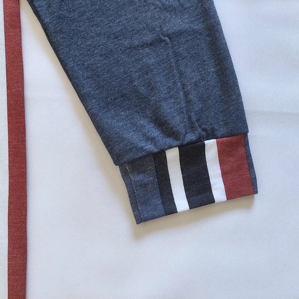Pijama de homem em algodão - riscas 6