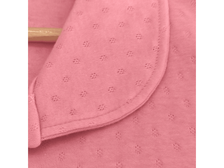 Robe de mulher em algodão com botões e cinto 5