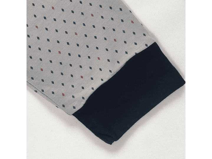 Pijama de homem em algodão - cinza 3